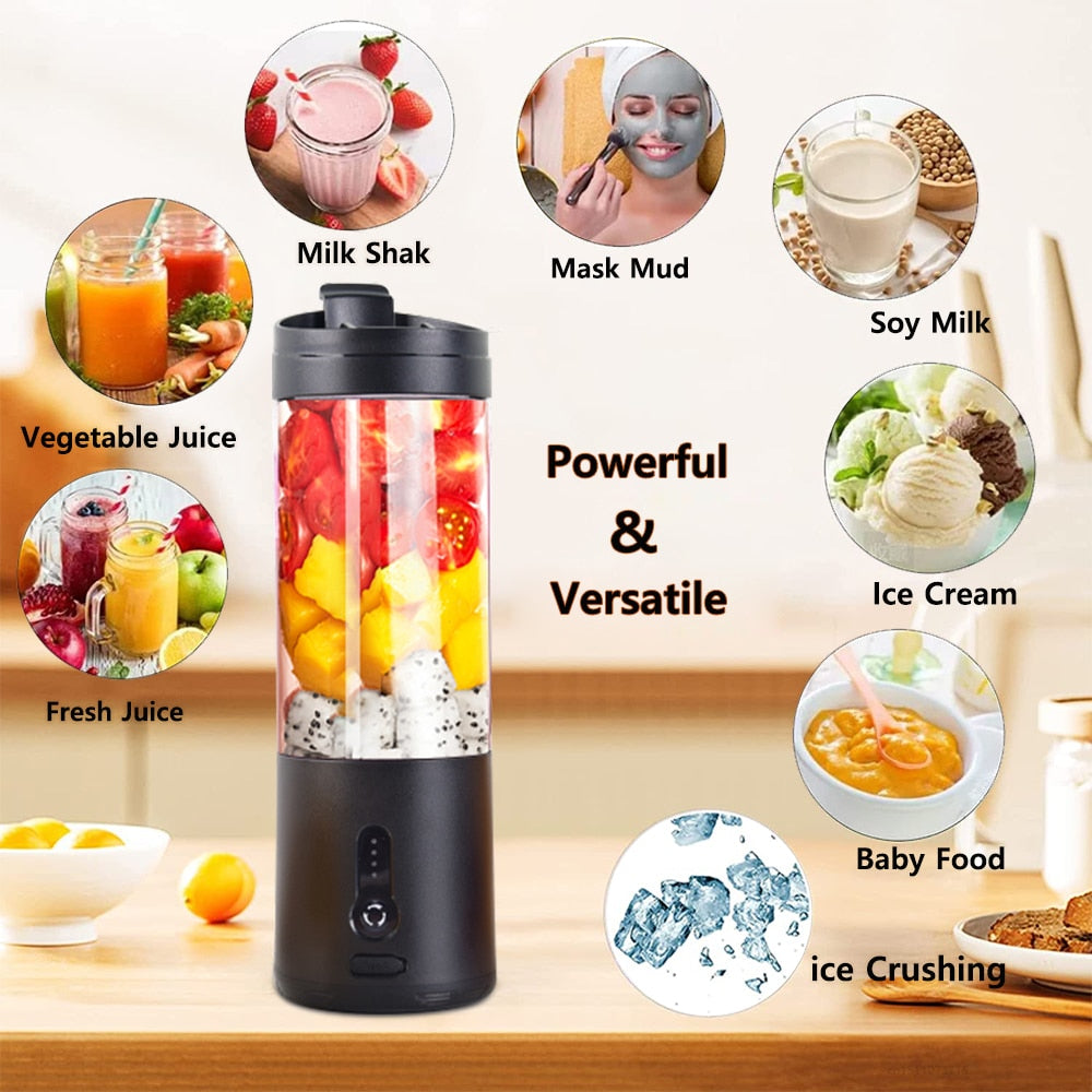 Mini Portable Electric Fruit Juicer