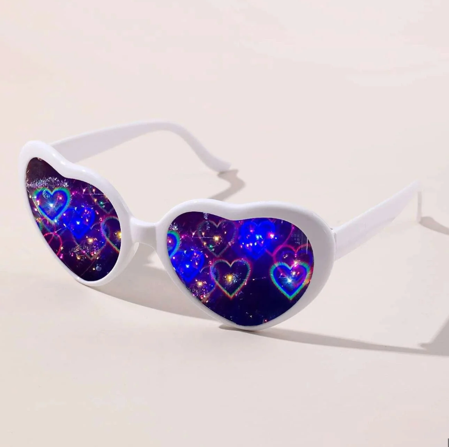 Heart-Shaped Effects Glasses