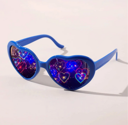 Heart-Shaped Effects Glasses