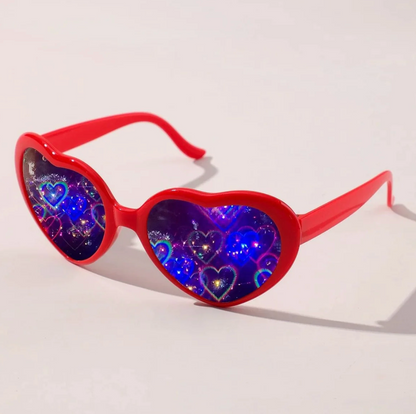 Heart-Shaped Effects Glasses