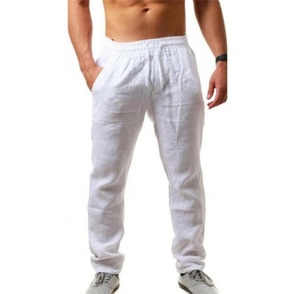 Breathable Cotton Linen Trousers