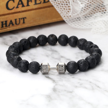 Natural Stone Bead Bracelet